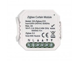 Akubela 1 Gang Zigbee Curtain Module